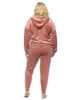 Luxe Velour Zip Hoodie Set sold by Felina
