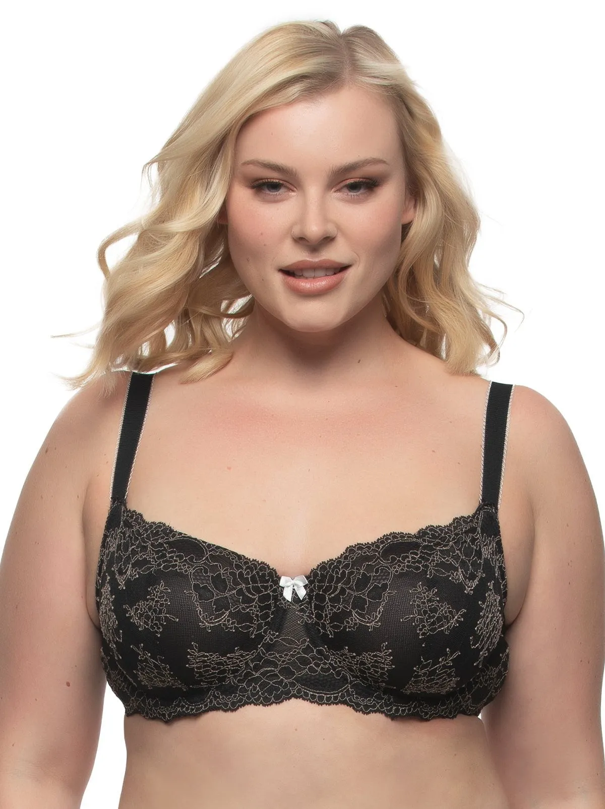 Lola Unlined Balconette Bra sold by Felina