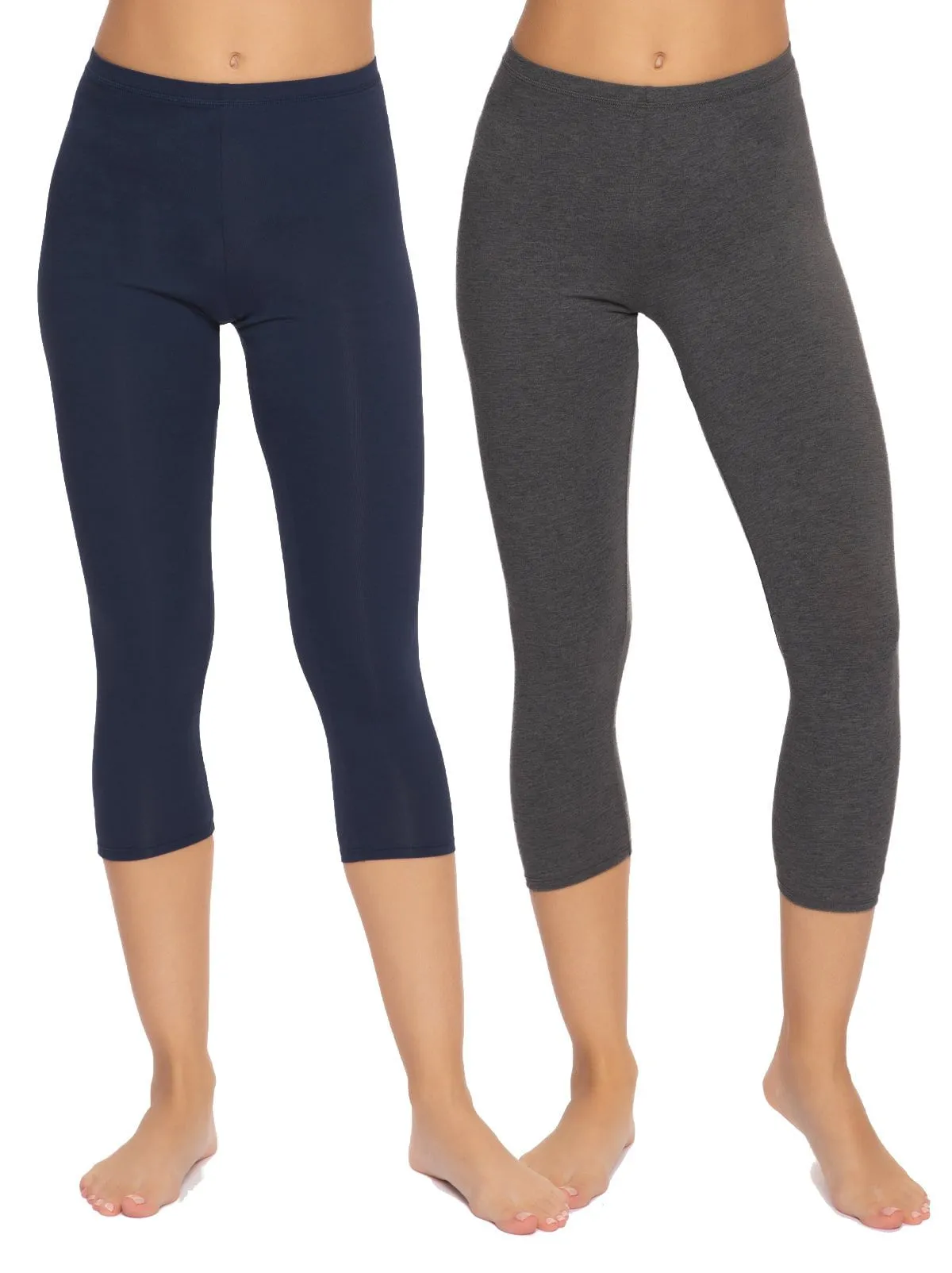 Velvety Soft Capri Legging 2-Pack sold by Felina product image thumbnail 3