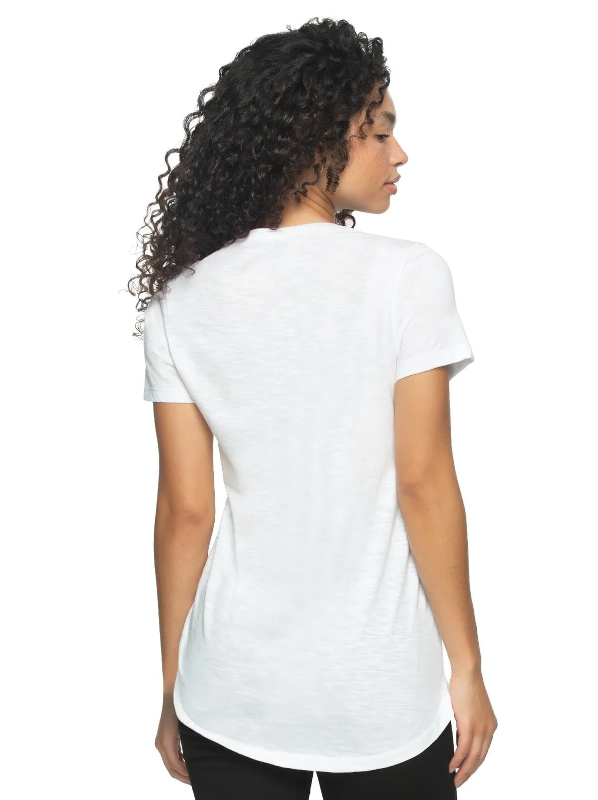 Slub Jersey Crew Neck T-Shirt 2-Pack sold by Felina product image thumbnail 5