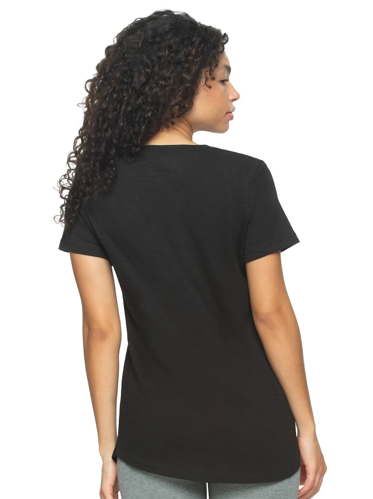 Slub Jersey Crew Neck T-Shirt 2-Pack sold by Felina product image thumbnail 3