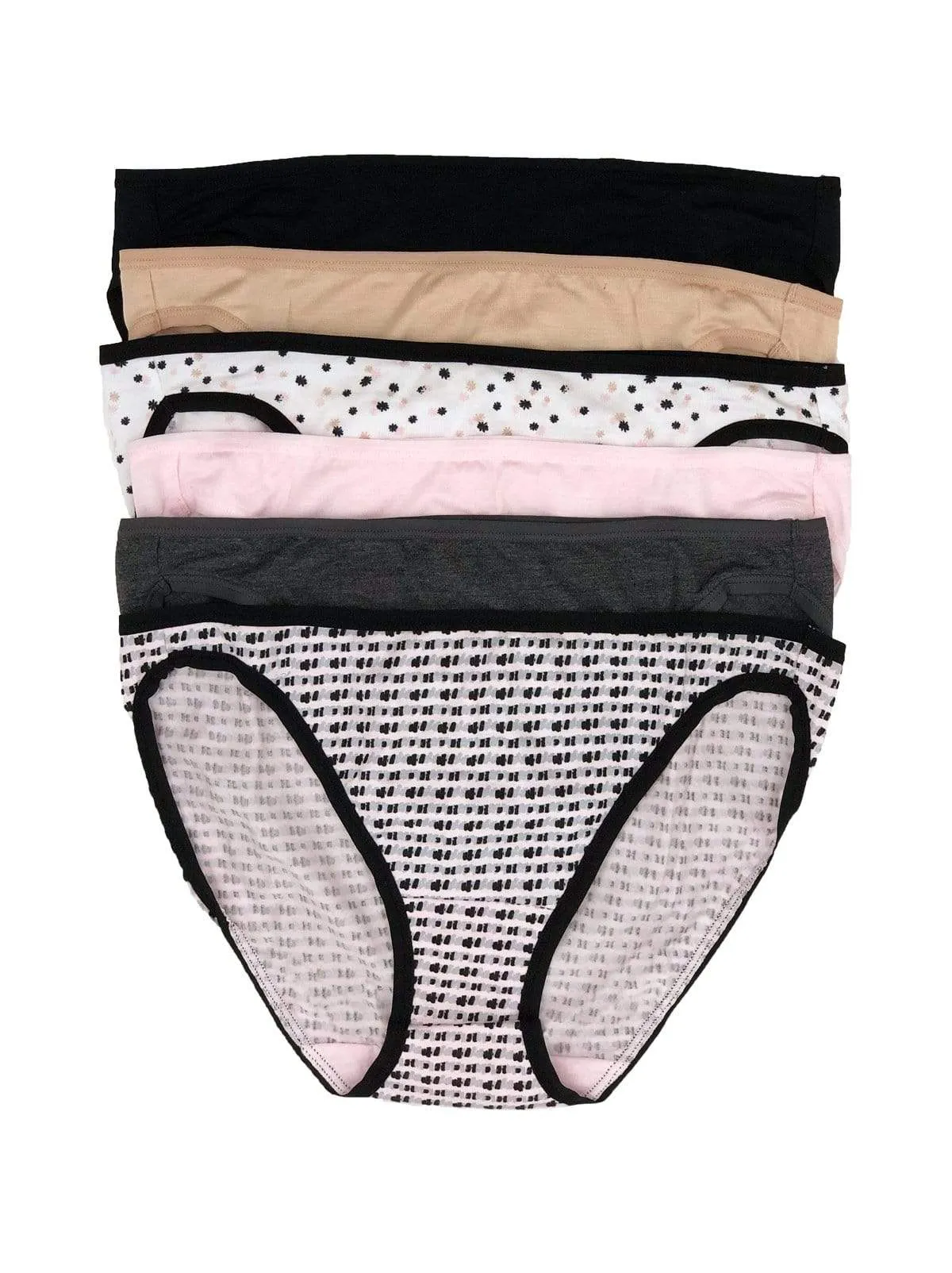 So Smooth Modal Low Rise Bikini 6-Pack sold by Felina product image thumbnail 2