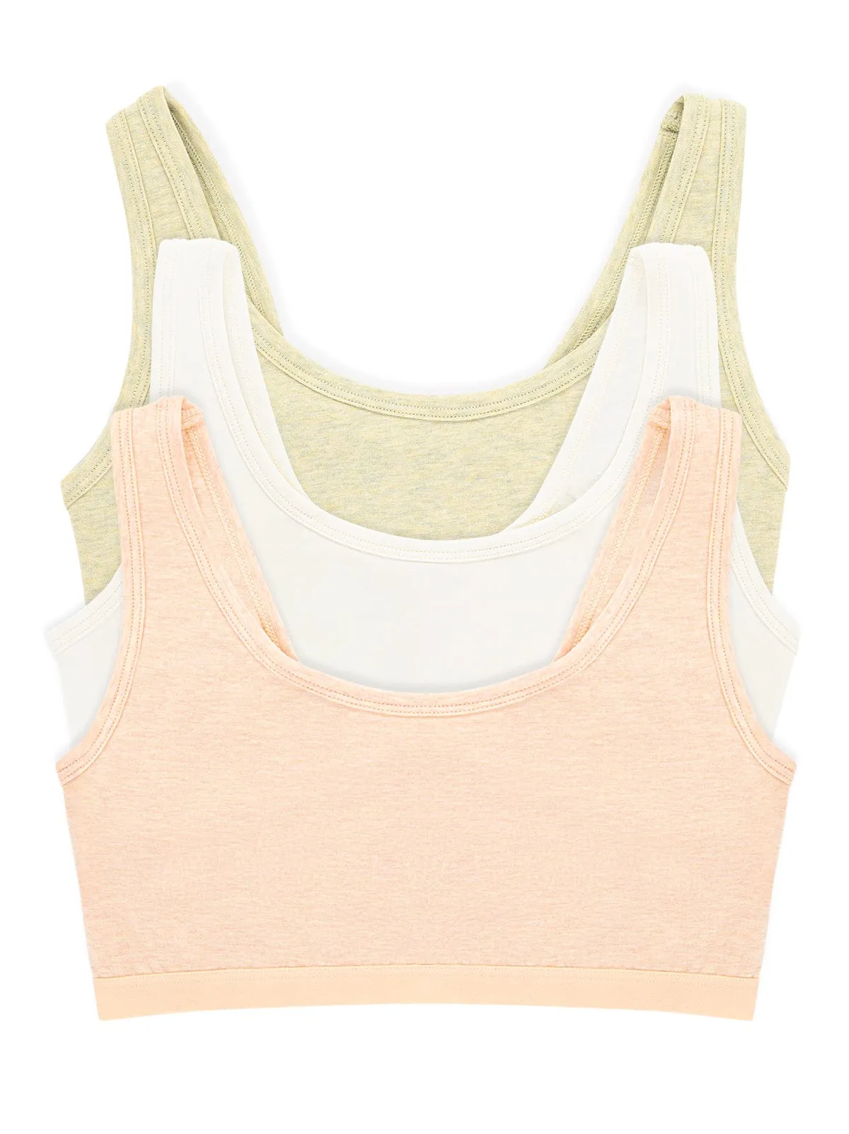 Organic Cotton Bralette 3-Pack sold by Felina product image thumbnail 4