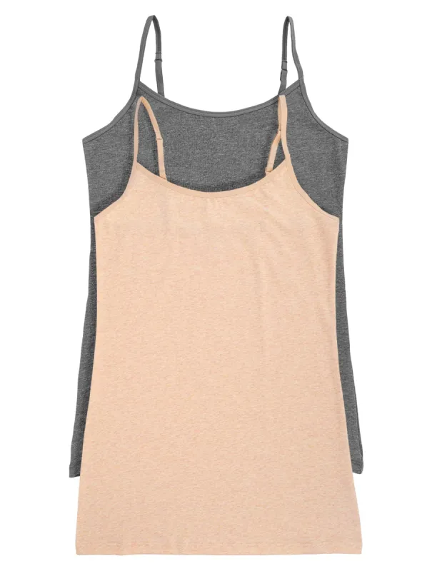 Organic Cotton Stretch Camisole 2-Pack sold by Felina