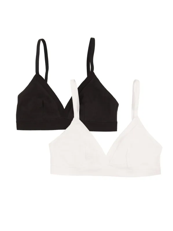 Pima Cotton Bralette 2-Pack sold by Felina