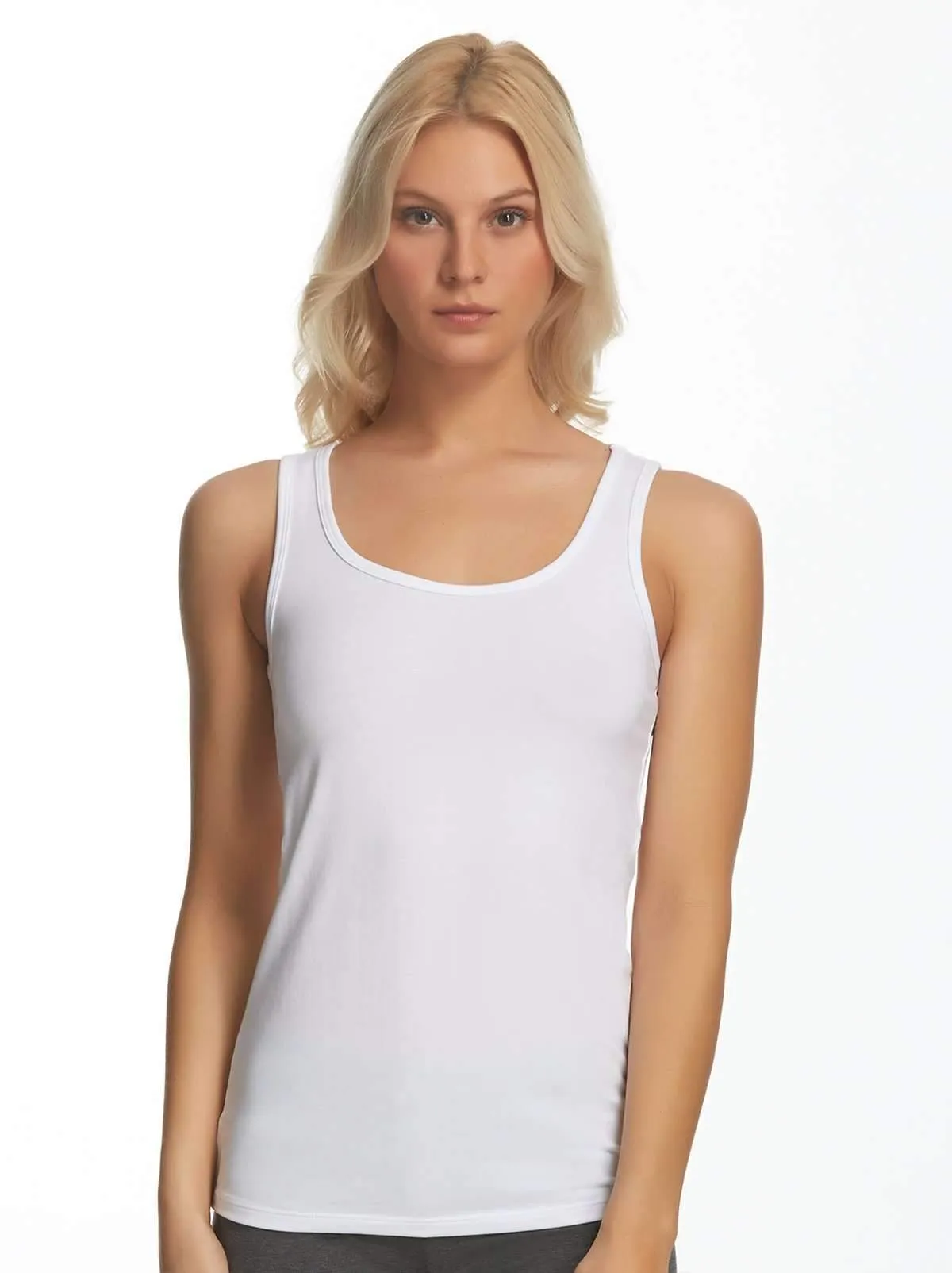 Cotton Modal Stretch Layering Tank Top 3-Pack sold by Felina product image thumbnail 3