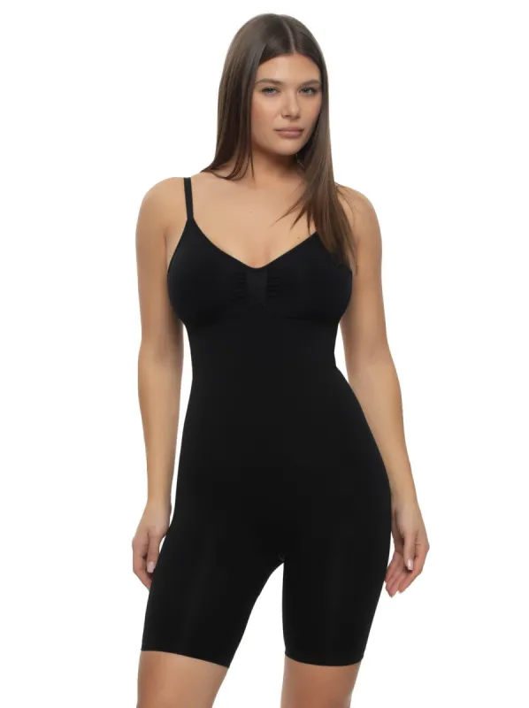 Bodycon Seamless Short Bodysuit sold by Felina