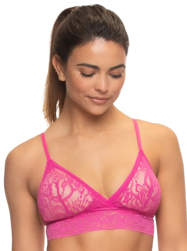 Super Stretchy Lace Triangle Bralette sold by Felina