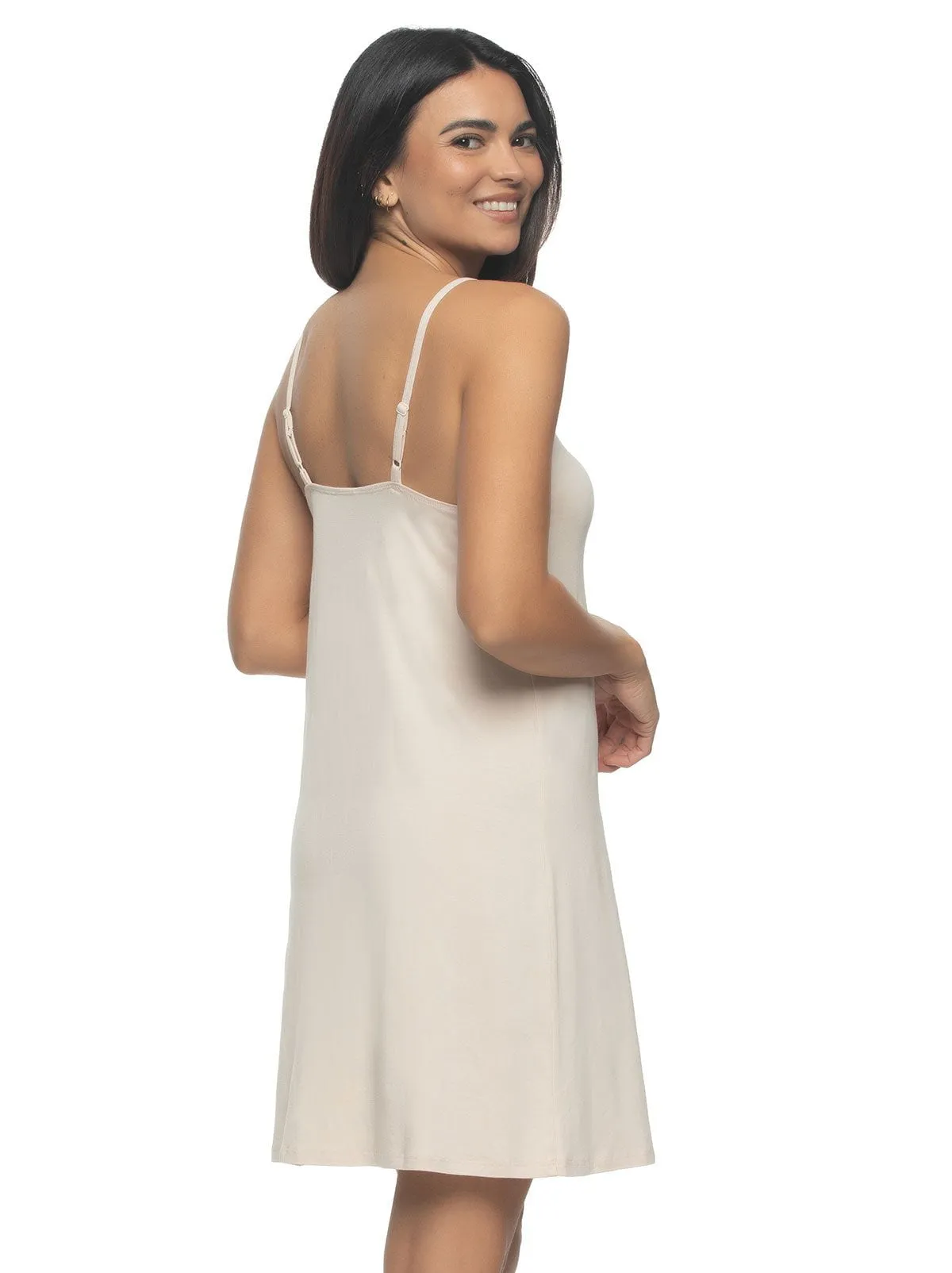 Desiree Lace Trim Chemise sold by Felina product image thumbnail 3