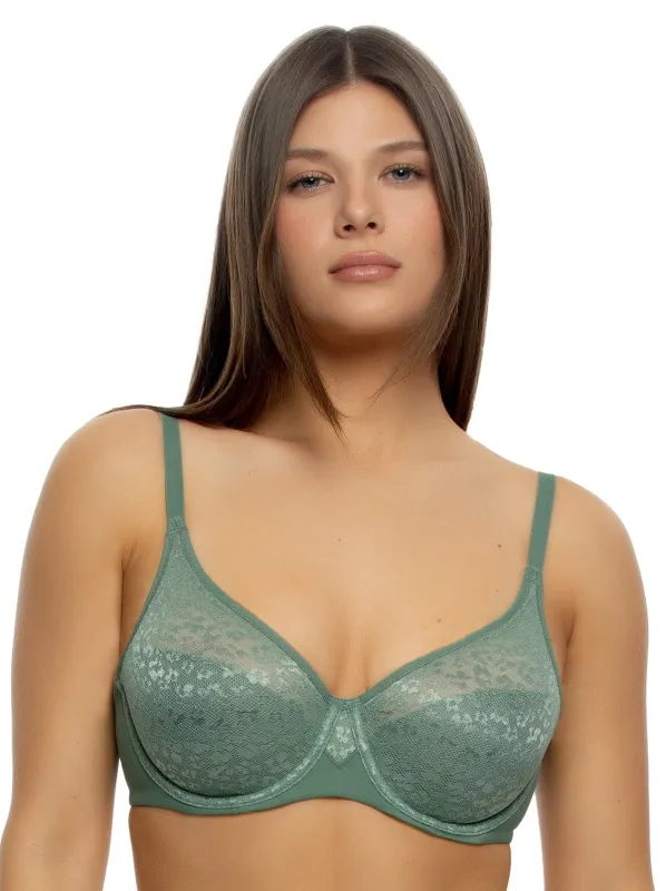 Prima Lace Seamless Unlined Bra sold by Felina