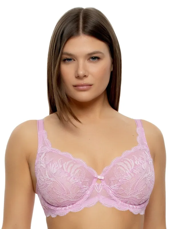 Peridot Unlined Lace Bra sold by Felina