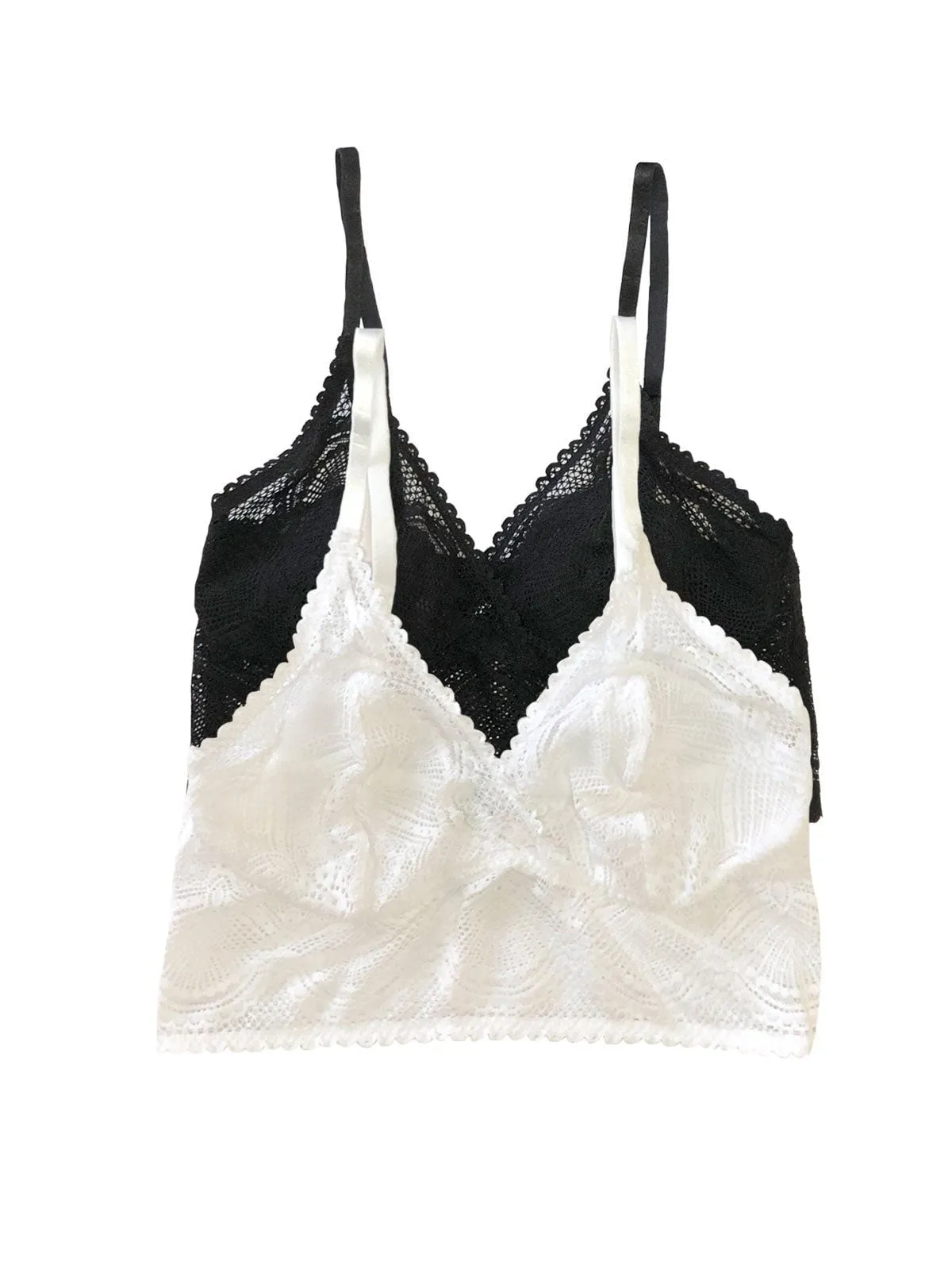 Finesse Super Stretchy Cami Bralette 2-Pack sold by Felina product image thumbnail 4