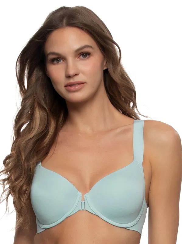 Utopia Front-Close Racerback T-Shirt Bra sold by Felina