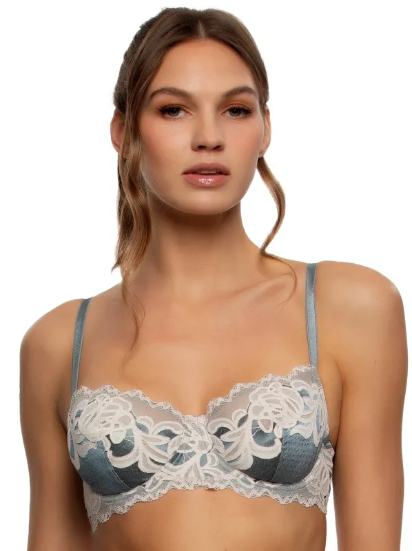 Amelie Vintage Lace Unlined Bra sold by Felina