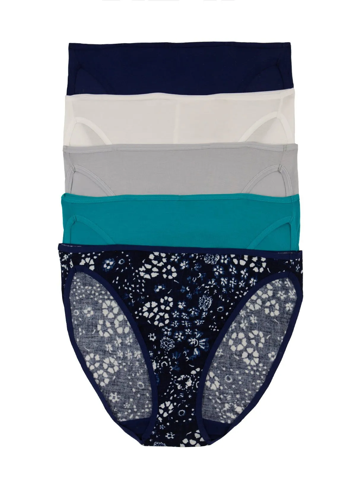 So Smooth Modal Hi Cut Panty 5-Pack sold by Felina