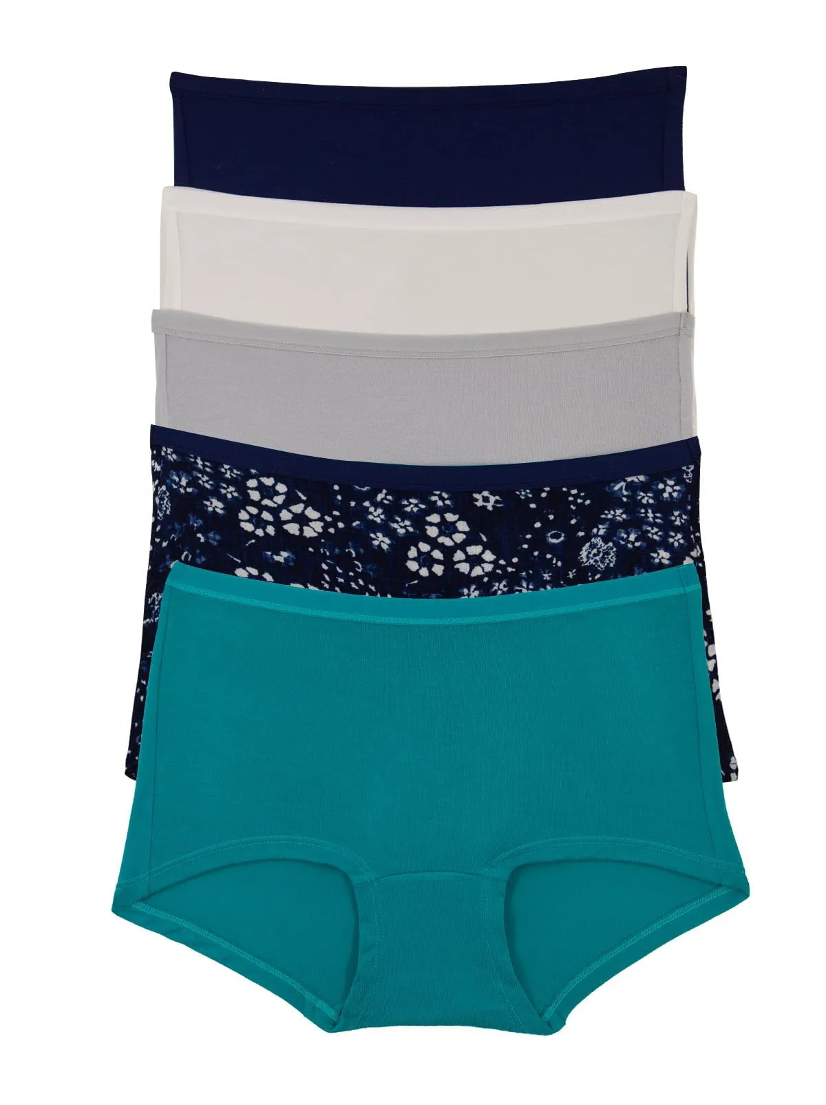 So Smooth Modal Midrise Boyshort 5-Pack sold by Felina product image thumbnail 2