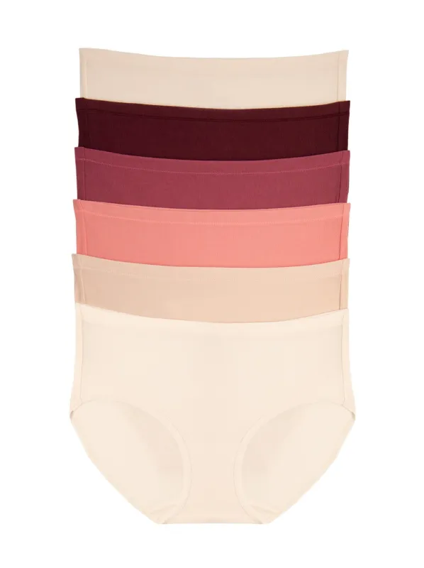 Super Stretchy Cotton Hipster 6-Pack sold by Felina