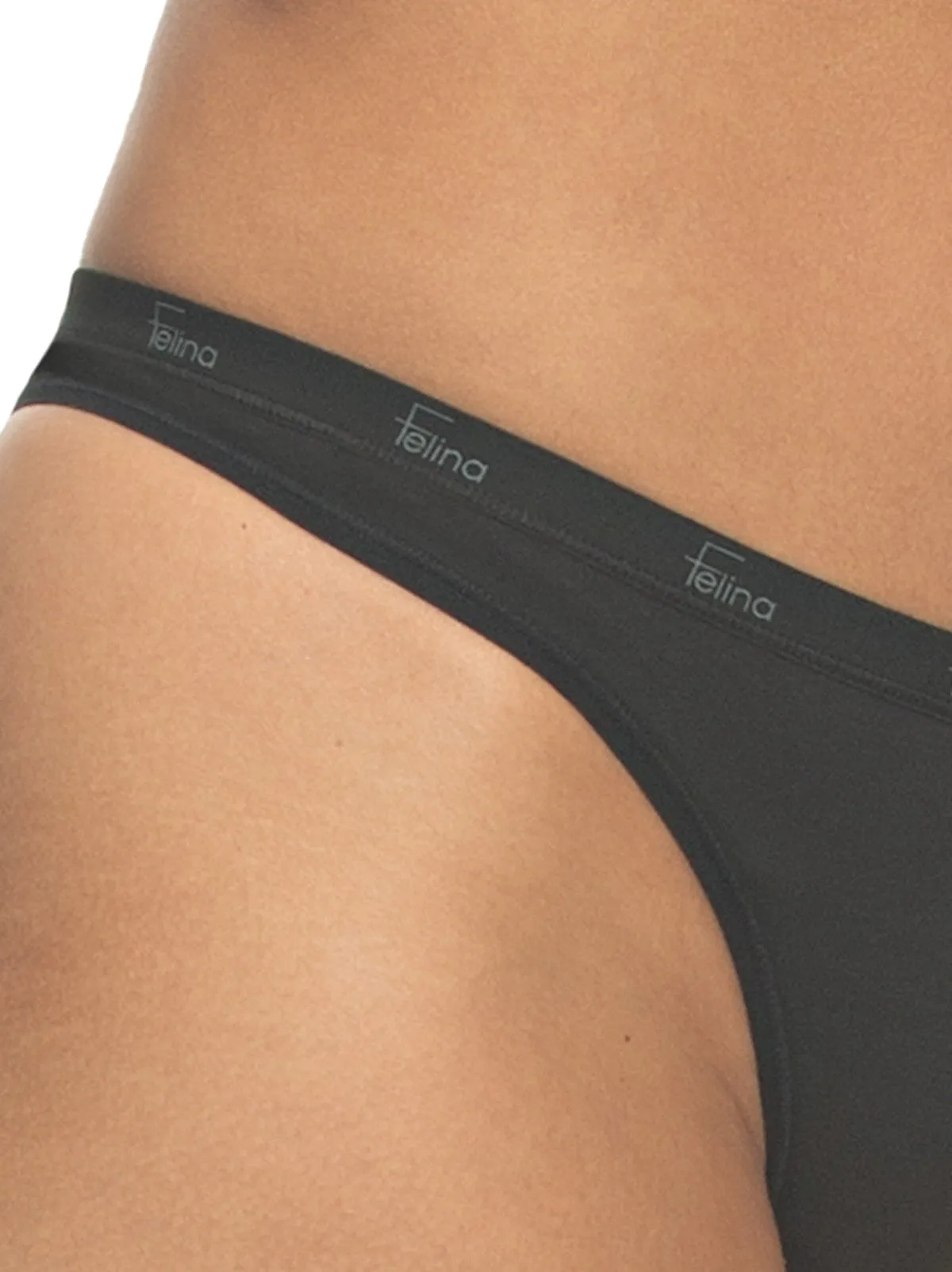 Signature Cotton Thong 5-Pack sold by Felina product image thumbnail 4