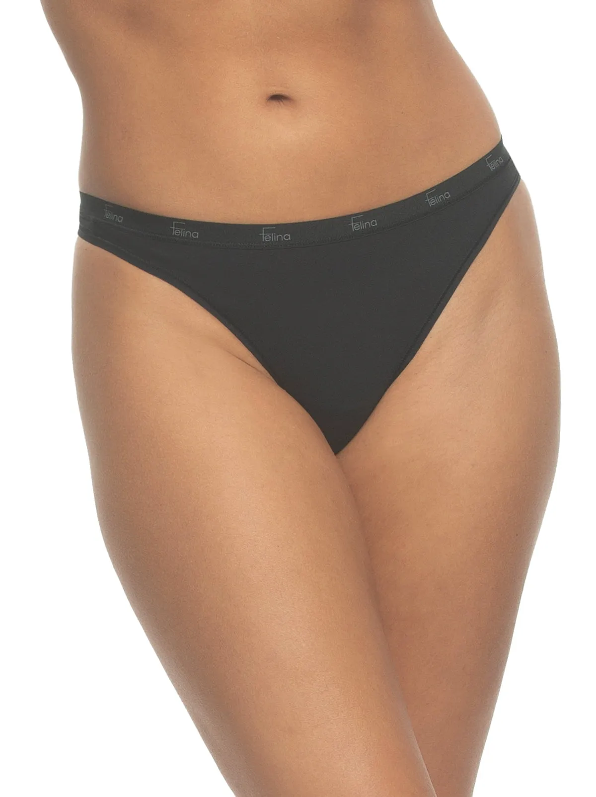 Signature Cotton Thong 5-Pack sold by Felina product image thumbnail 2