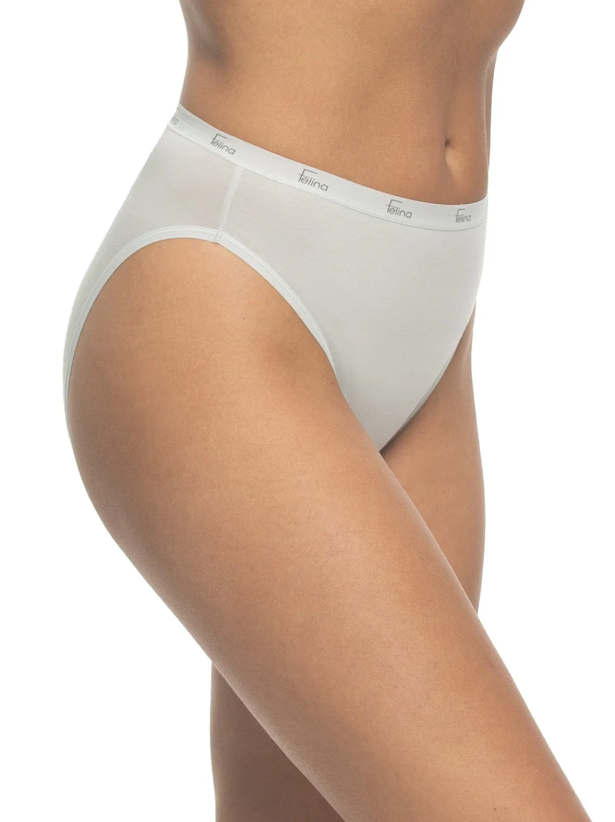 Signature Cotton Hi-Cut 5-Pack sold by Felina product image thumbnail 3