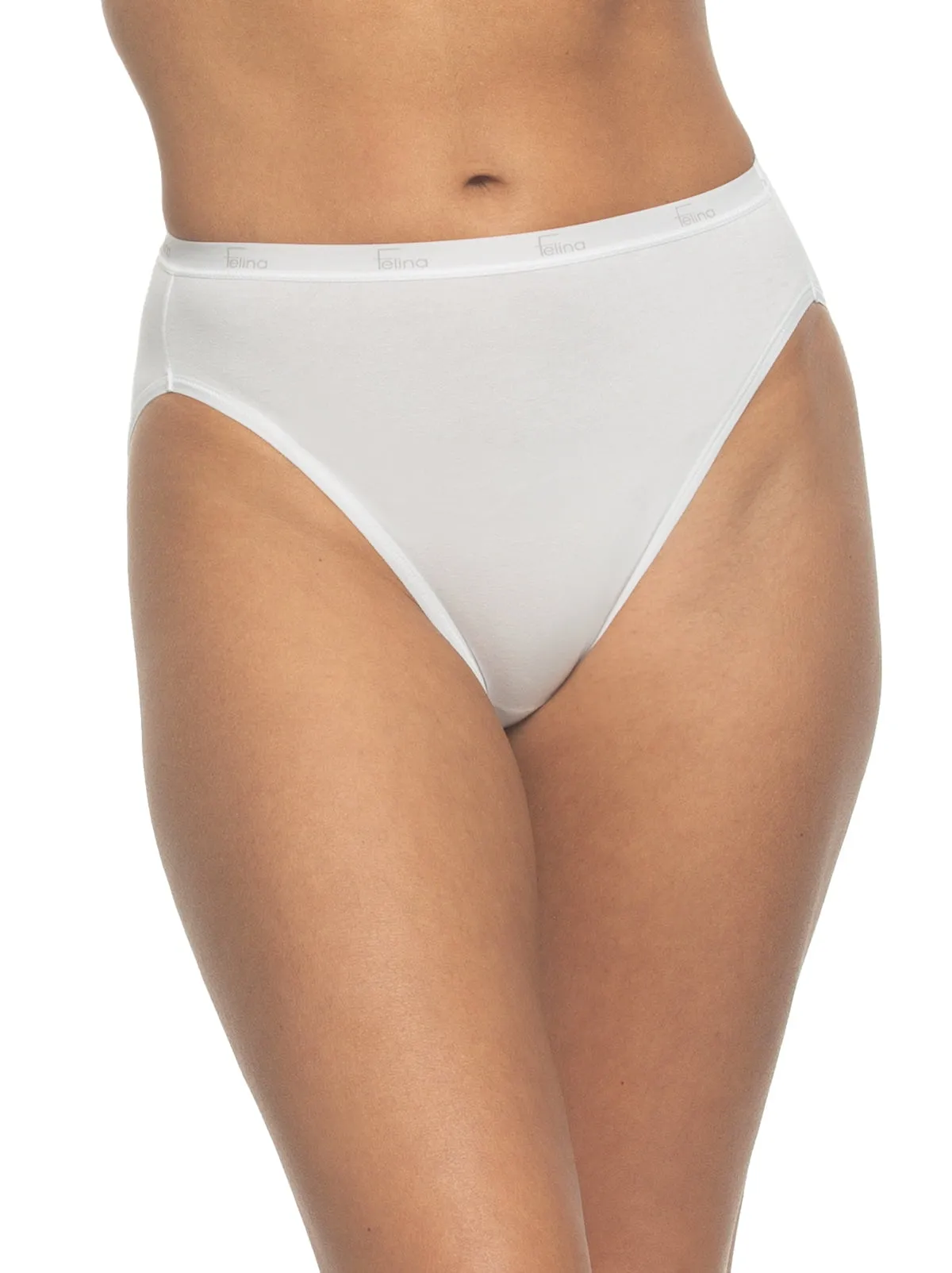 Signature Cotton Hi-Cut 5-Pack sold by Felina product image thumbnail 5