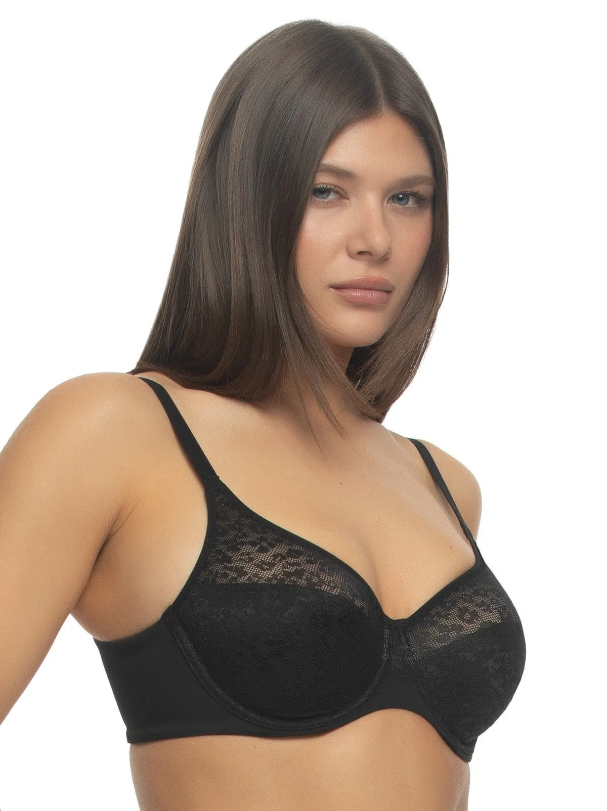 Sabrina Lace Seamless Unlined Bra sold by Felina product image thumbnail 2