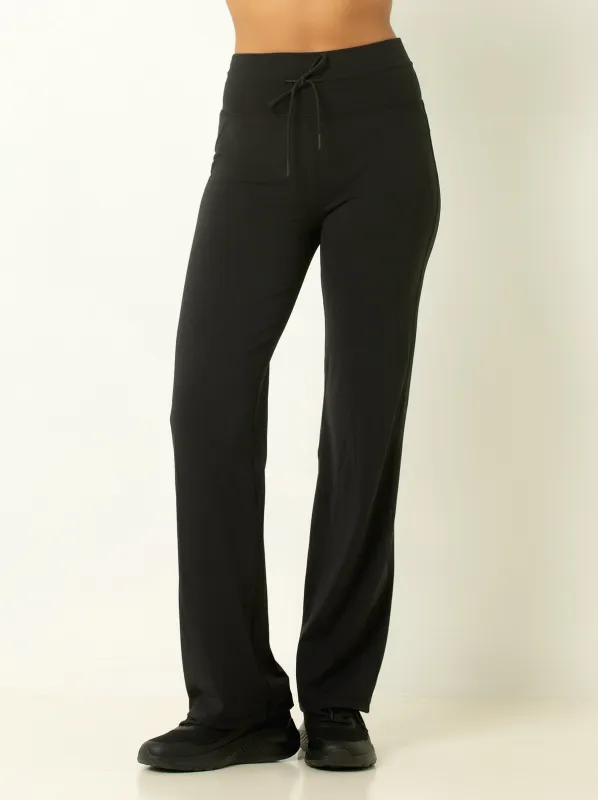 Single Stitch Sueded Boot Leg Pant sold by Felina