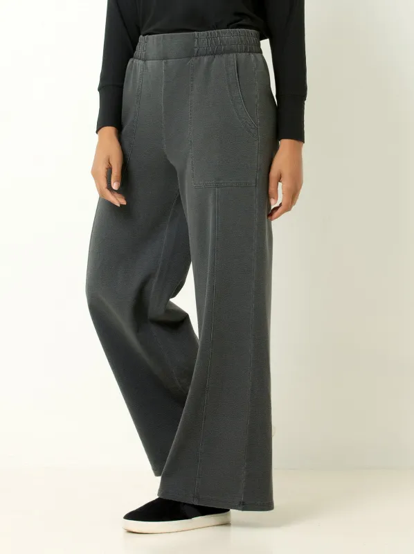 Single Stitch Oversized Wide Leg Pant sold by Felina