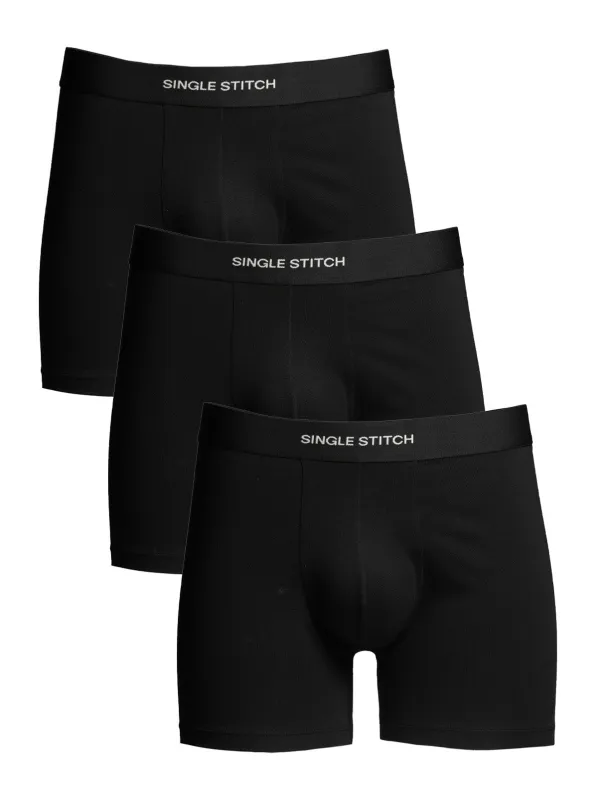 Single Stitch Modal Boxer Brief 3-Pack sold by Felina