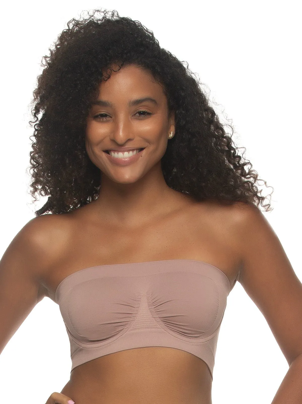 Body Smooth Seamless Underwire Bandeau Bra sold by Felina product image thumbnail 4