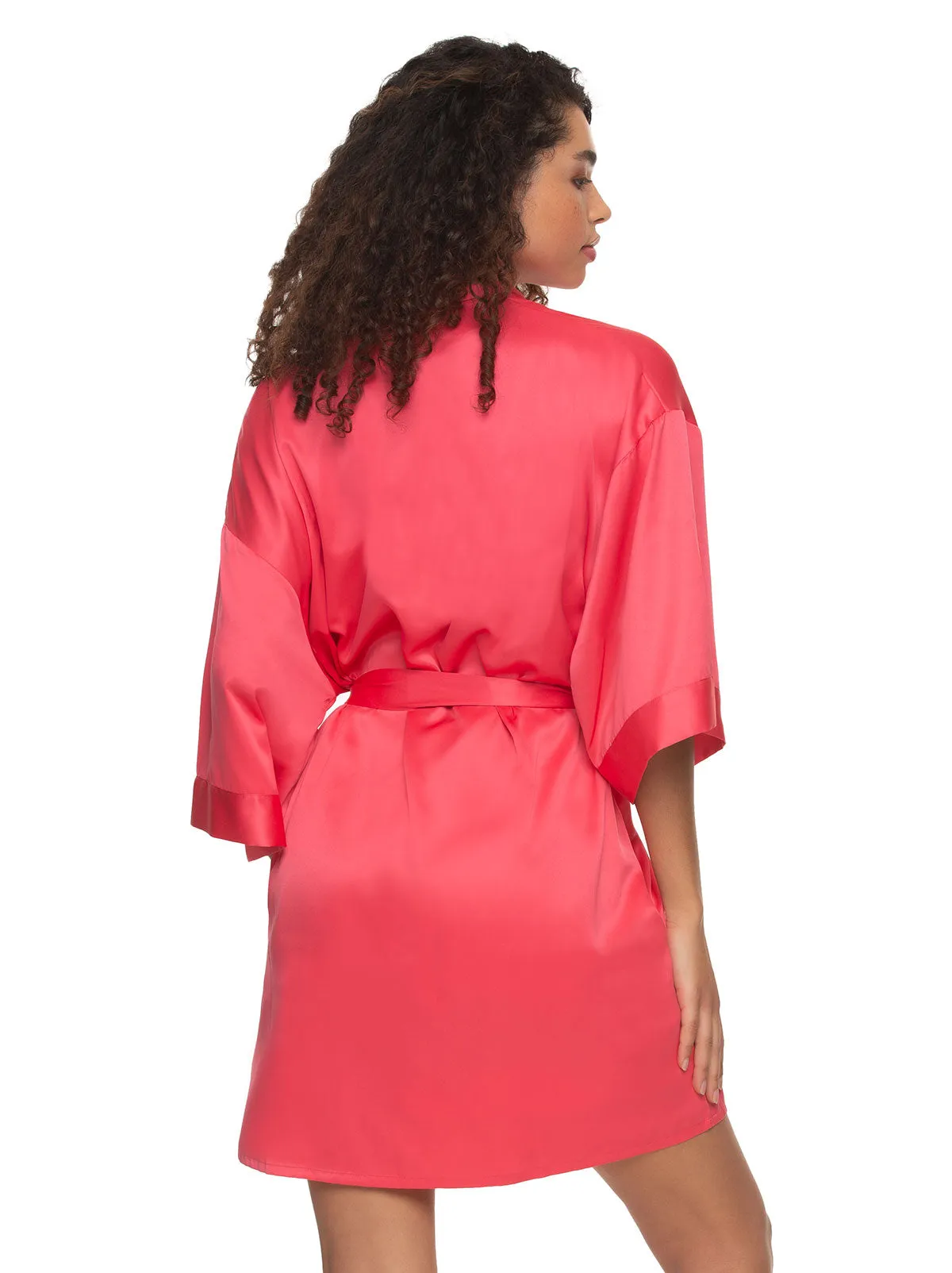 Jezebel by Felina Muse Satin Kimono sold by Felina product image thumbnail 5