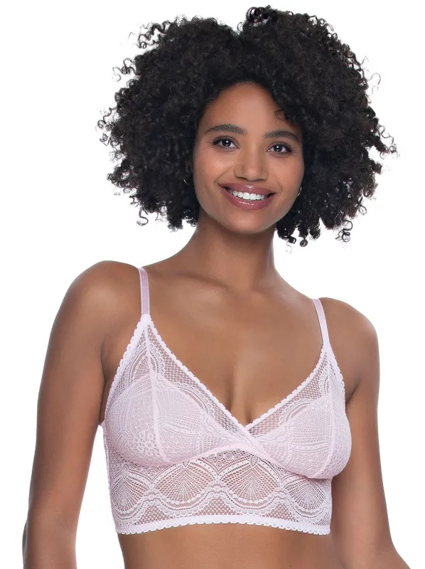 Finesse Super Stretchy Lace Cami Bralette made by Felina