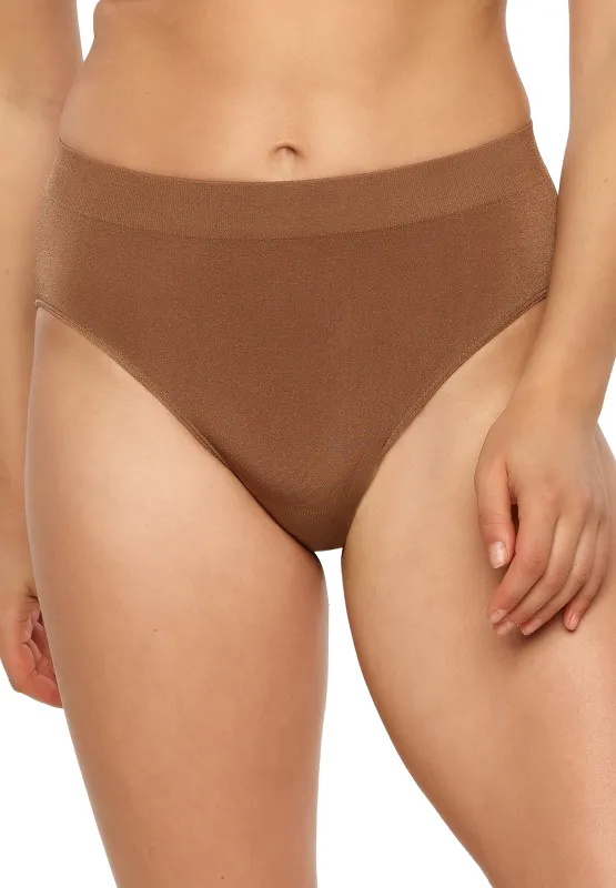 Body Smooth Hi-Cut Seamless Brief made by Felina