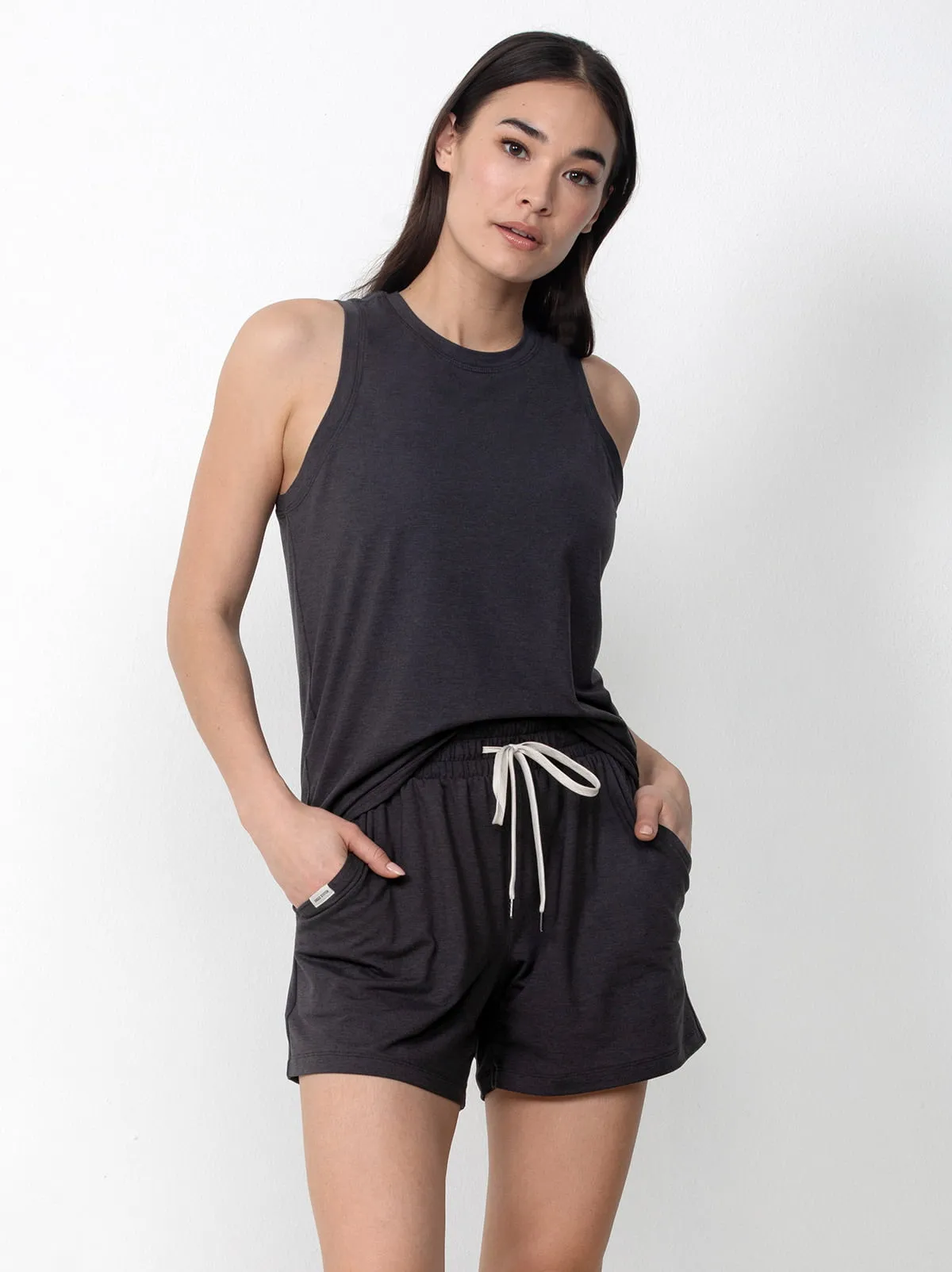 Single Stitch Lightweight Tank and Short Set sold by Felina
