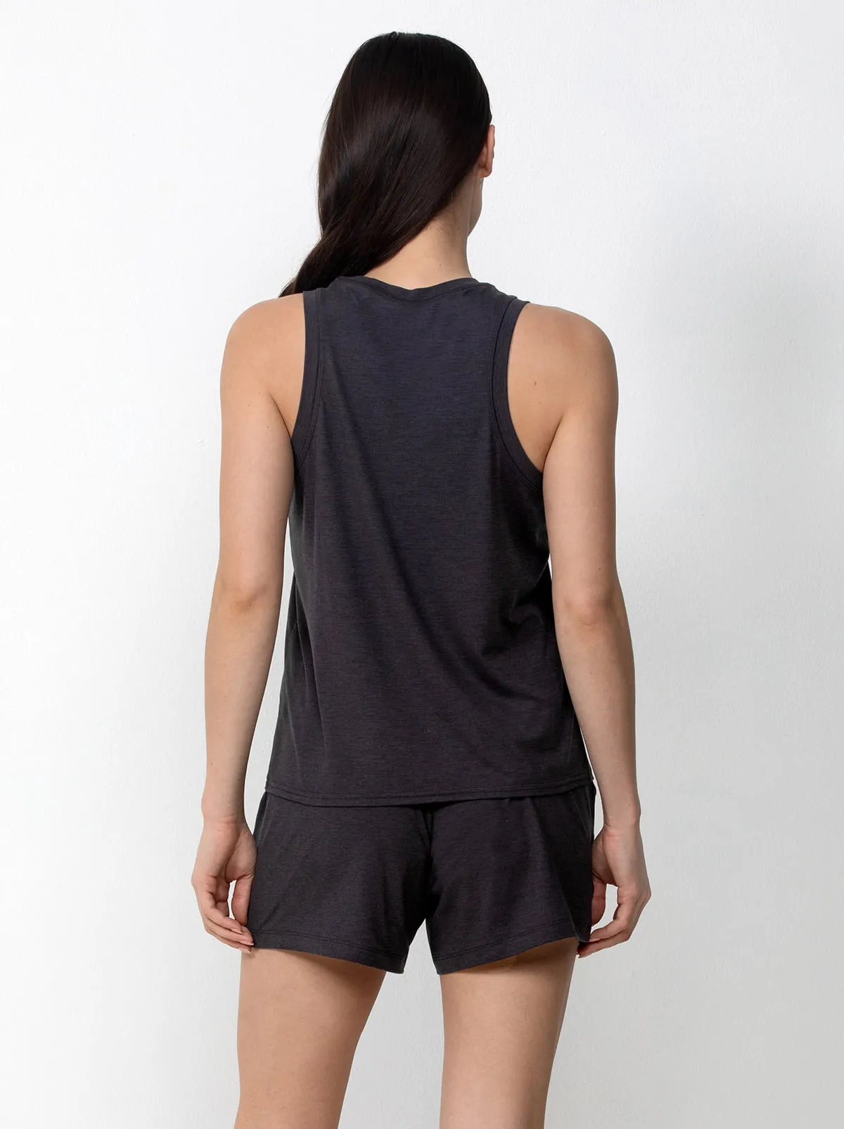 Single Stitch Lightweight Tank and Short Set sold by Felina product image thumbnail 2