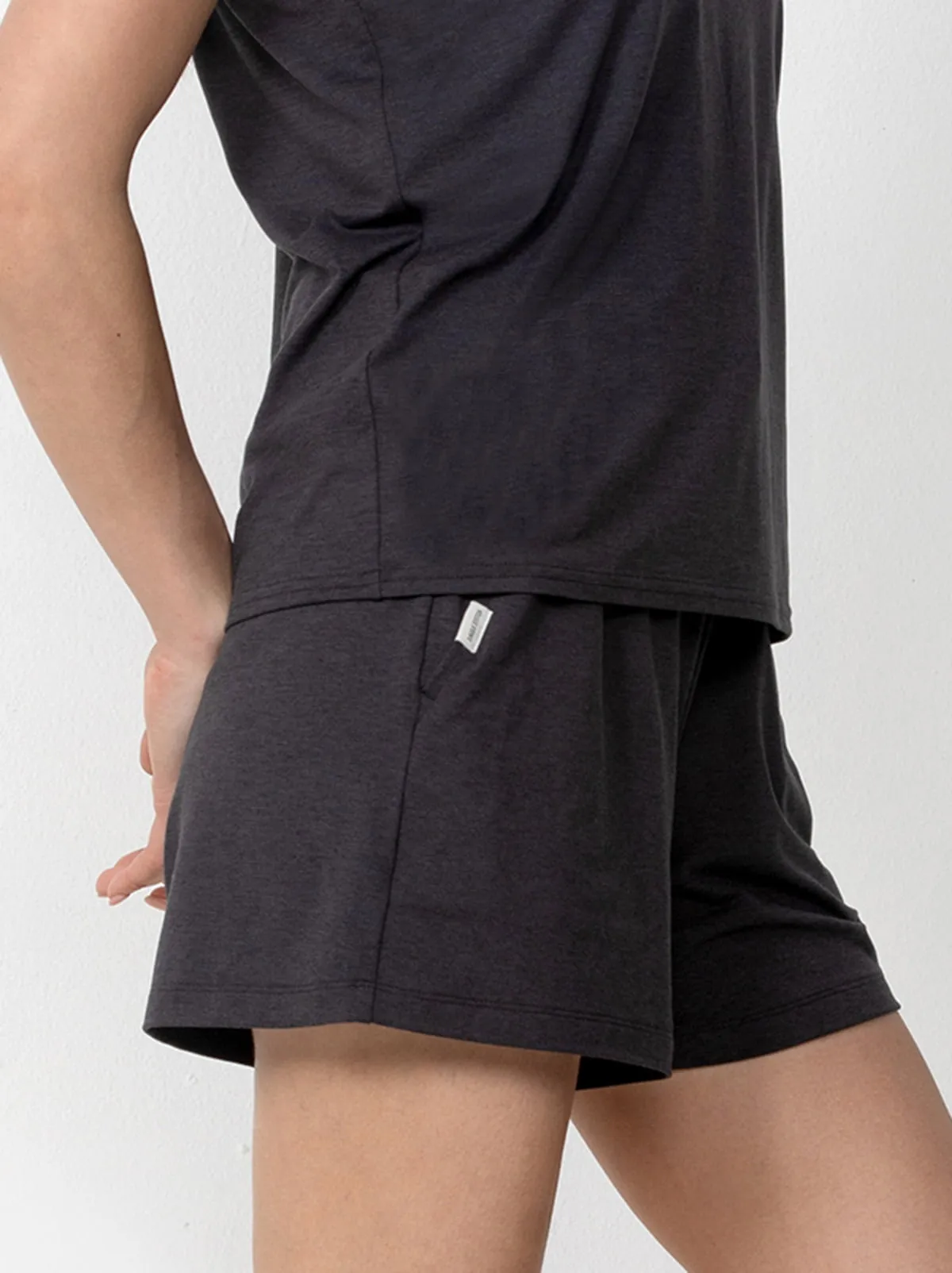 Single Stitch Lightweight Tank and Short Set sold by Felina product image thumbnail 3
