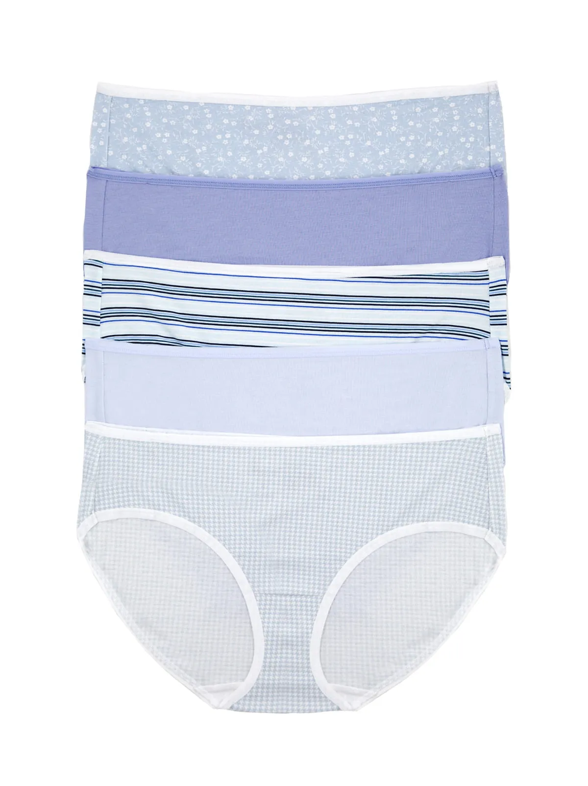 Cotton Modal Hipster Underwear 5-Pack sold by Felina
