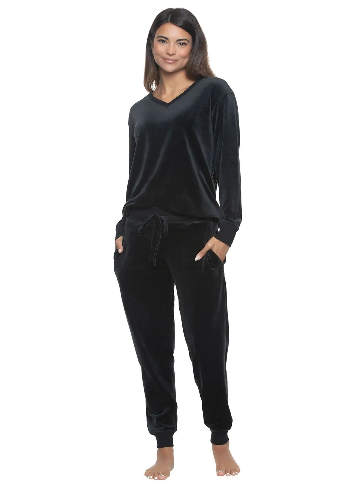 Ultra-Luxe Velour Lounge Set sold by Felina product image thumbnail 3