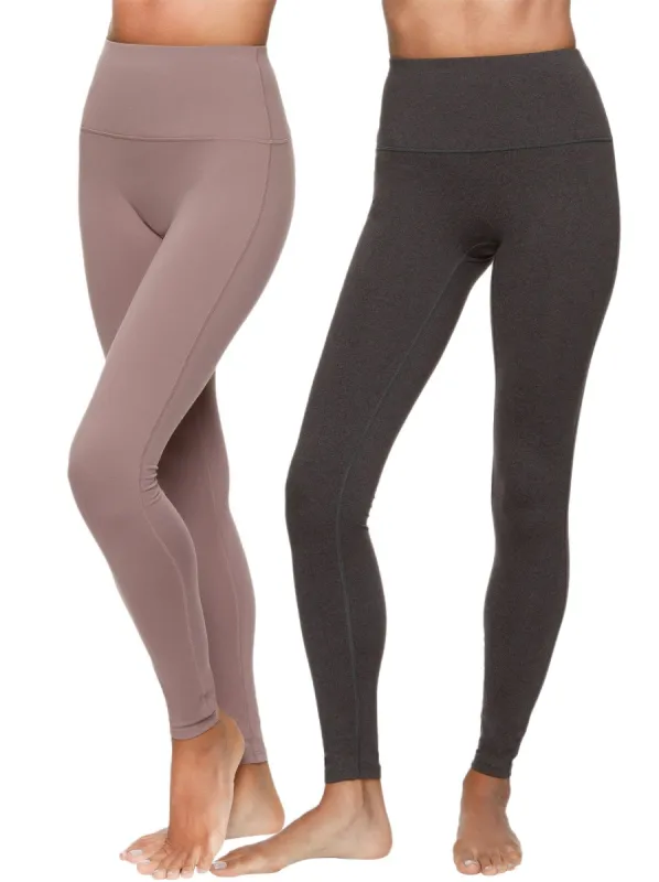 Velvety Soft High-Waisted Leggings 2-Pack sold by Felina