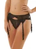 Caress Lace Garter Belt sold by Felina