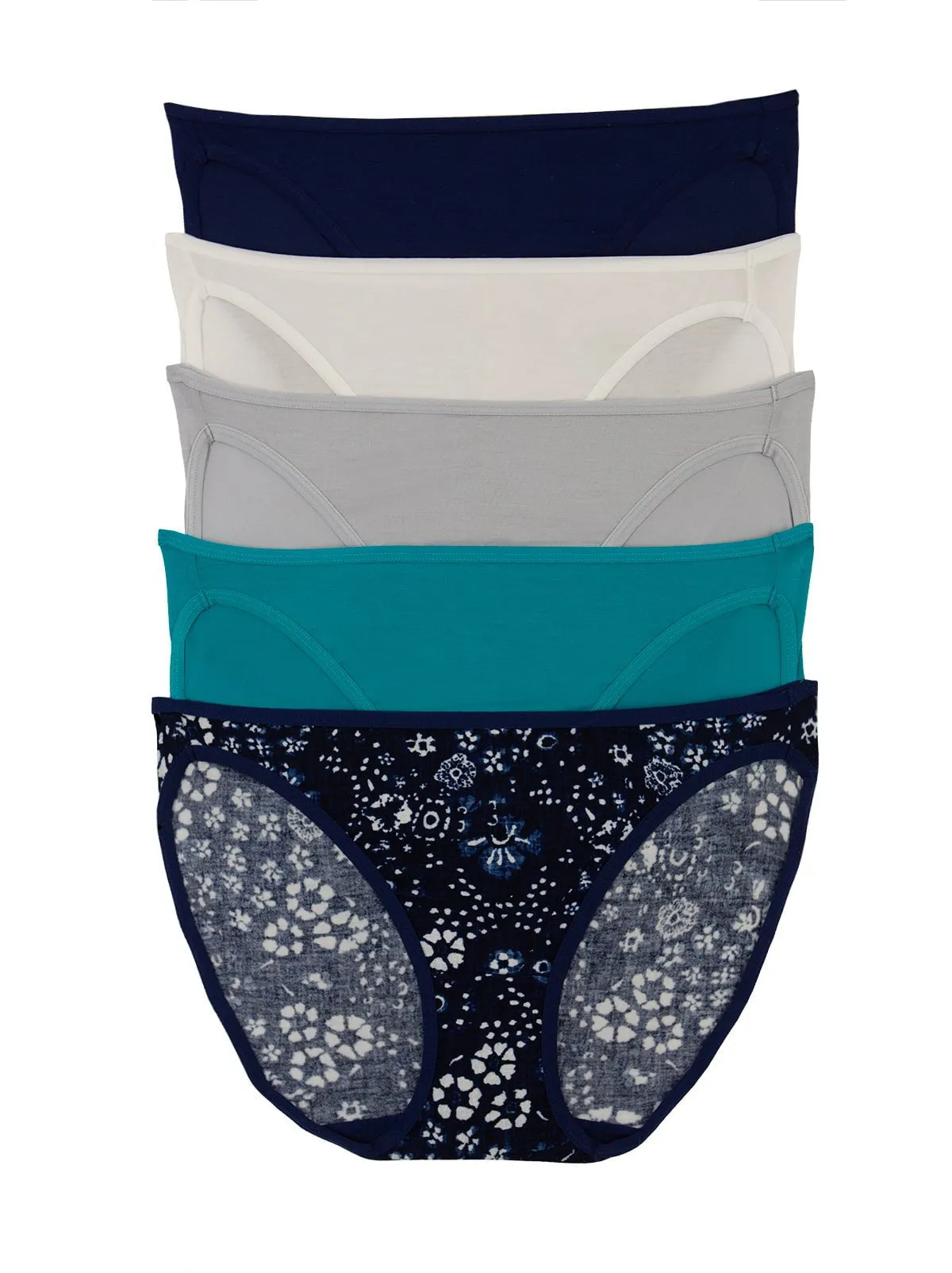 So Smooth Low Rise Bikini 5-Pack sold by Felina product image thumbnail 5
