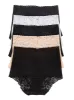 Signature Stretch Lace Hi-Waisted Boyleg Panty 5-Pack sold by Felina