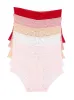 Signature Stretch Lace Hi-Waisted Boyleg Panty 5-Pack sold by Felina