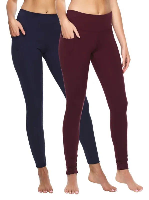 Athletic Pocket Leggings 2-Pack sold by Felina