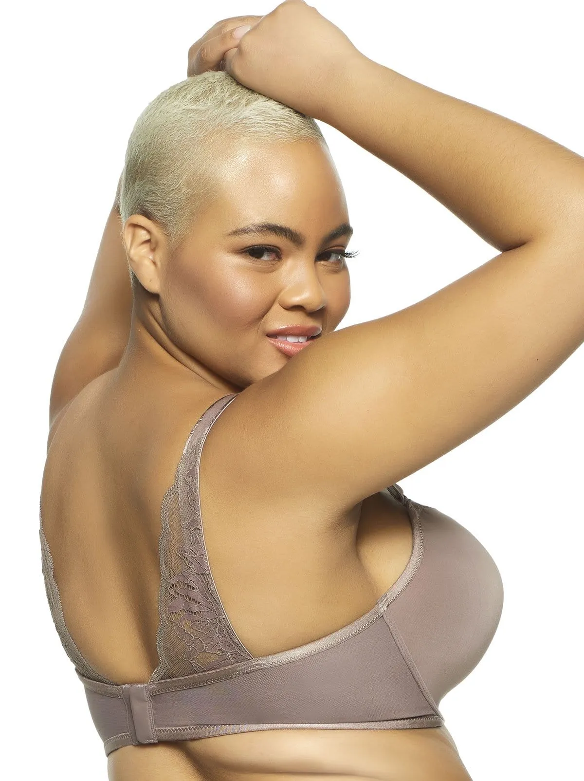 Peridot Lace-Back Demi T-Shirt Bra sold by Felina product image thumbnail 2