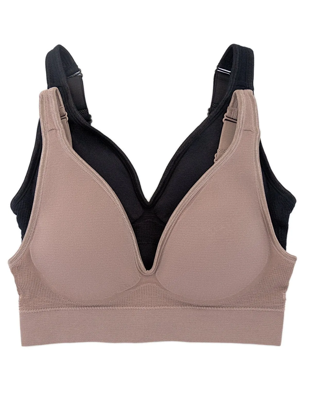 Seamless Wireless Bra 2-Pack sold by Felina product image thumbnail 2