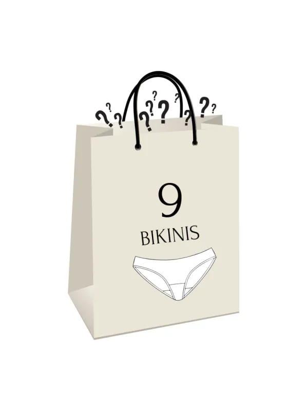 Mystery Bikini Panty 9-Pack sold by Felina