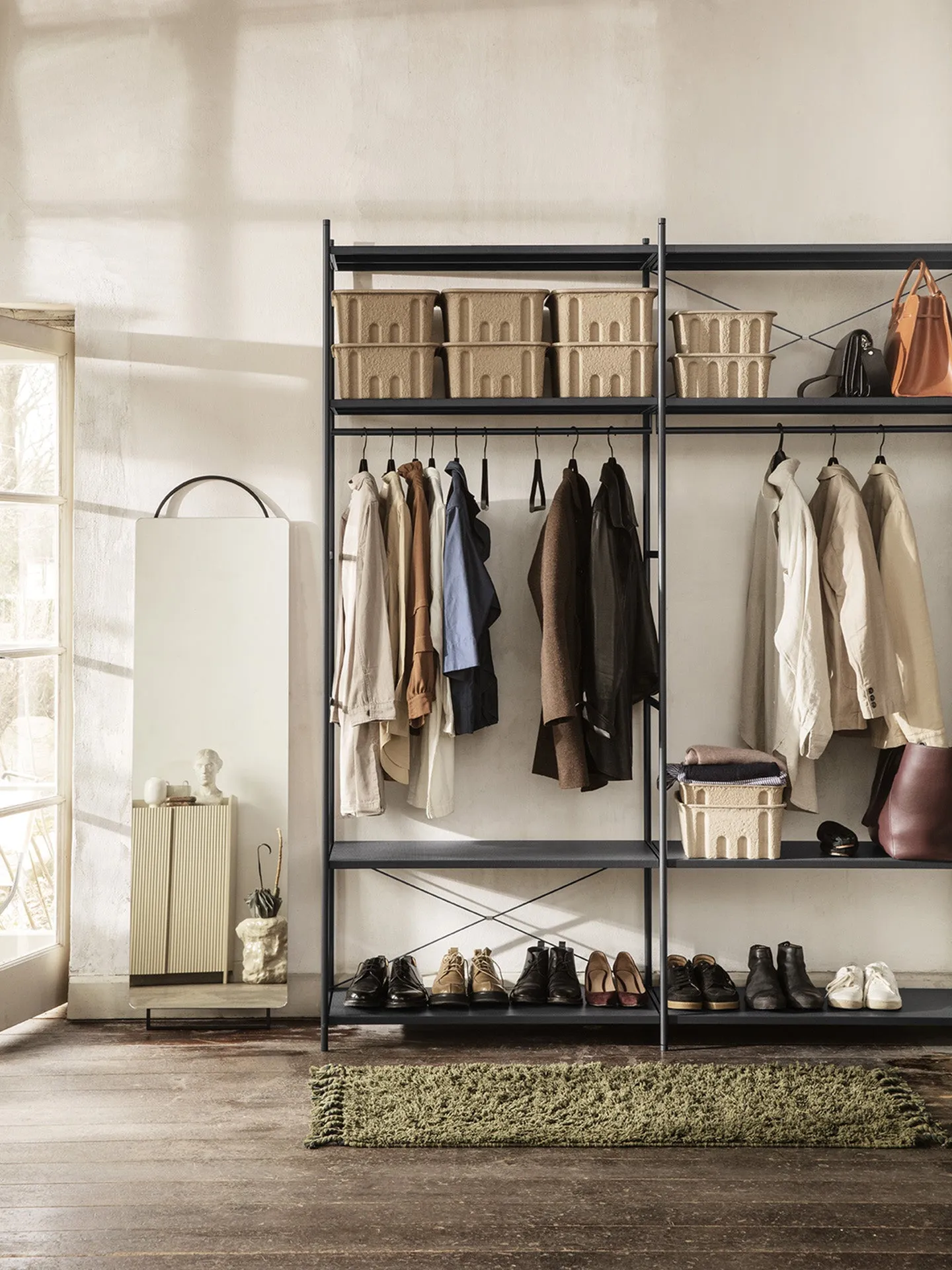 Adorn Mirror - Full Size - Black sold by Ferm Living product image thumbnail 2