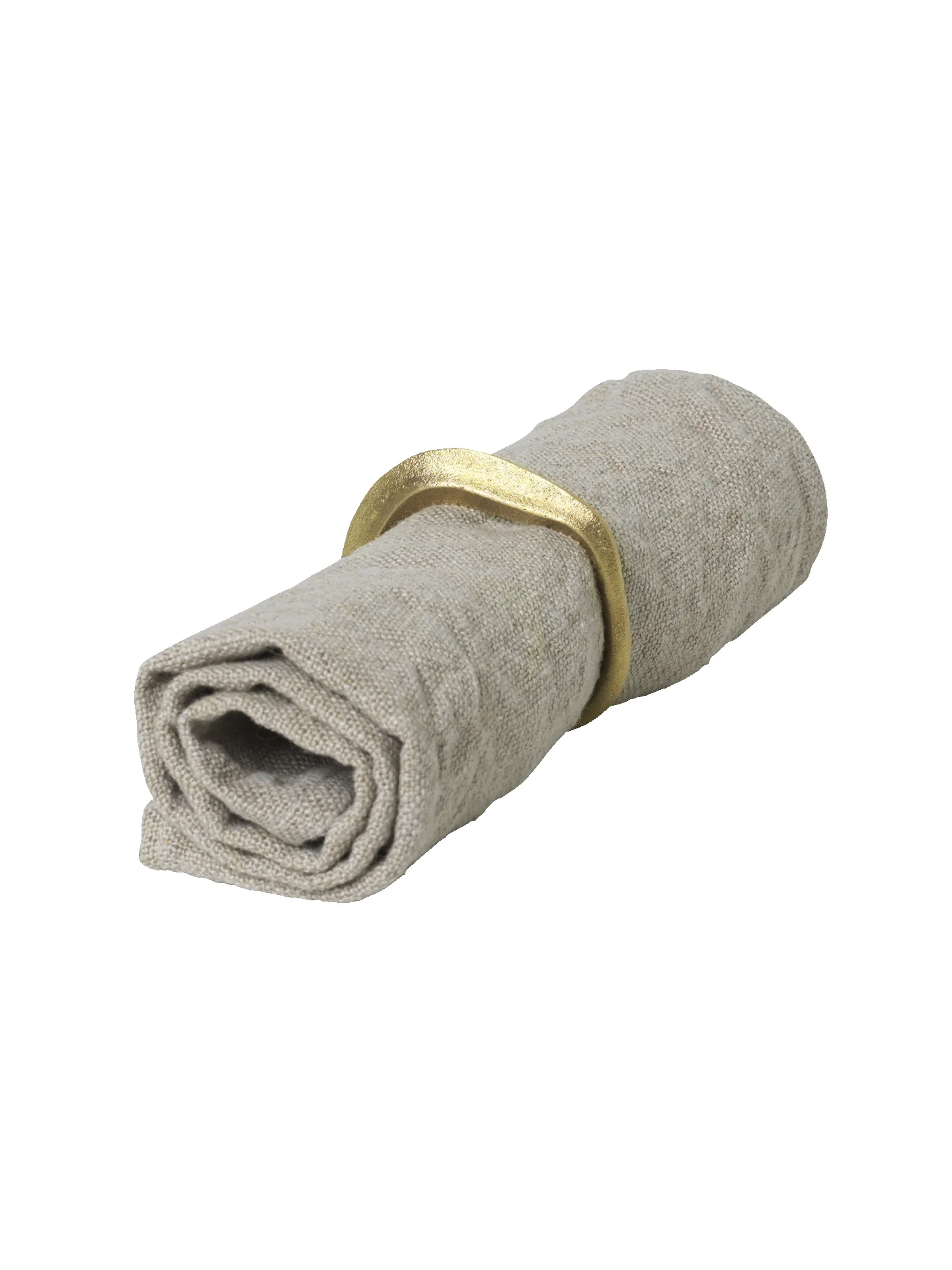 Flow Napkin Rings - Set of 4 - Brass sold by Ferm Living product image thumbnail 3