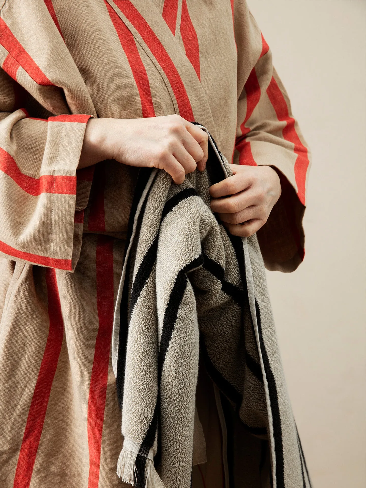 Field Robe - Camel/Red sold by Ferm Living product image thumbnail 2